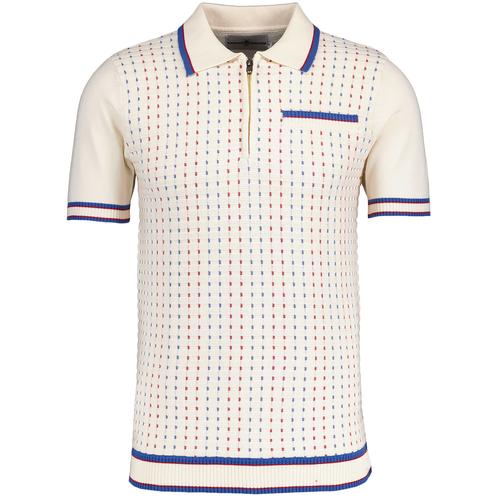 Mens Knitted Polos, John Smedley Polos, Retro Mod Polos