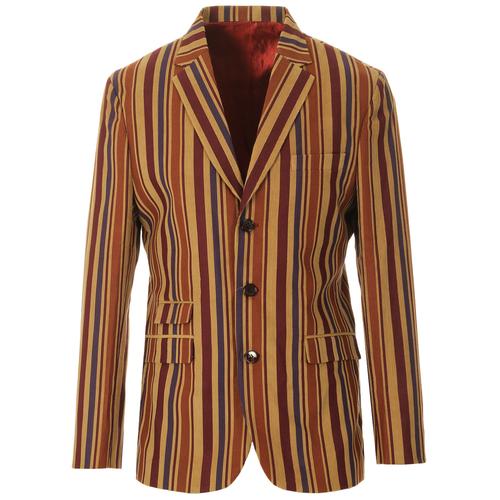 Mens striped hot sale blazer jackets