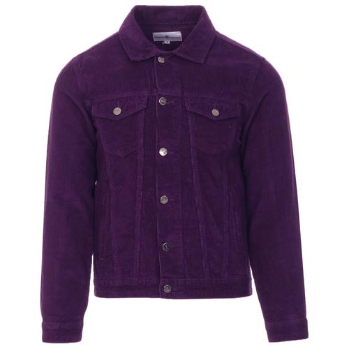 Cord Purple Denim Jacket