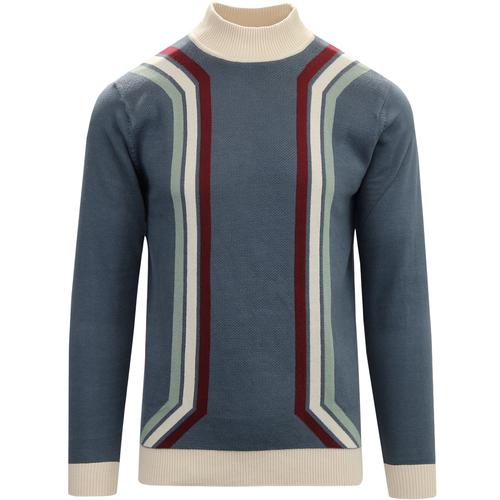 MENS MADCAP ENGLAND RETRO MOD PLAIN FINE GAUGE CREW NECK JUMPER McQueen MC230 MENS MADCAP ENGLAND RETRO MOD PLAIN FINE GAUGE CREW NECK JUMPER McQueen MC230