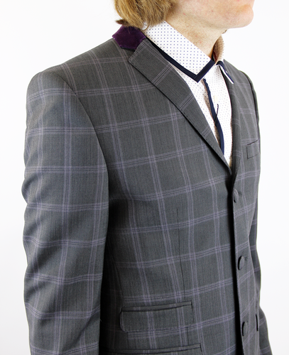 Tailored by Madcap England 60s Mod Check Suit