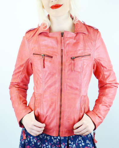 Solana MADCAP ENGLAND Retro Leather Jacket P