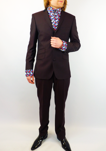 Tailored by Madcap England Mod Velvet Collar Suit