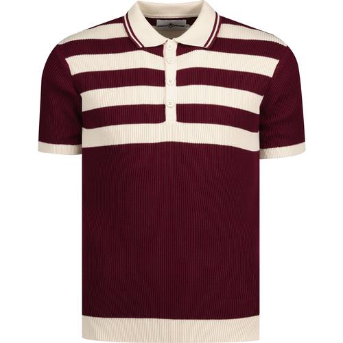 Mens Knitted Polos, John Smedley Polos, Retro Mod Polos