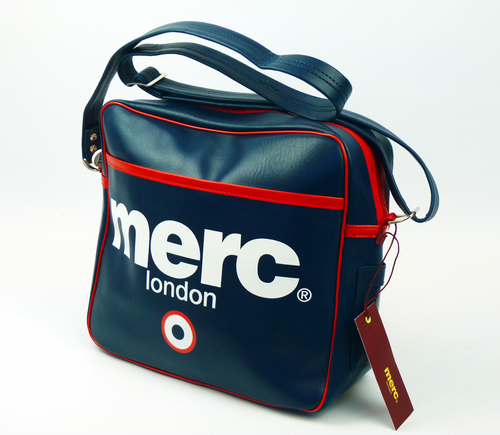 Airline MERC Retro Indie Mod Shoulder Flight Bag N
