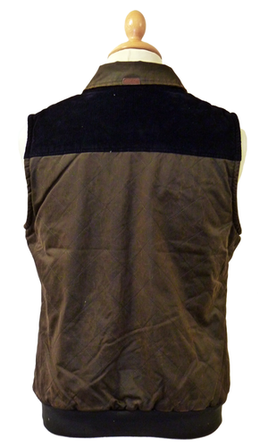 Hilbert MERC Retro Sixties Waxed Quilted Gilet