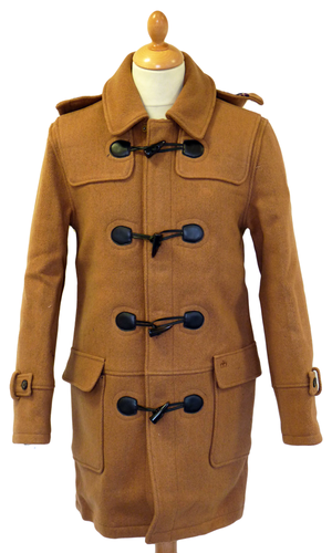 Bluefield MERC Retro 60s Mod Melton Duffle Coat