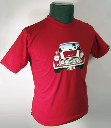 'Mini Cooper' - Retro Indie 60s T-Shirt by CHUNK