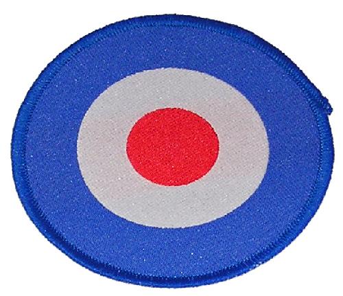 Mod Target Sew-On Patch | Retro Mod Patches Sew On Patches