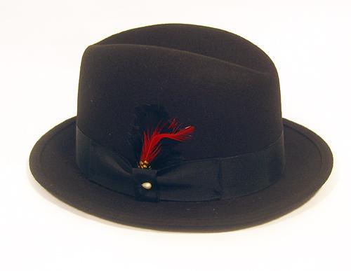 'Delta Blues Hat' - Retro Classic Trilby Hat