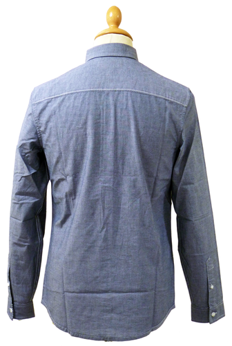 ORIGINAL PENGUIN Retro 60s Mod Oxford Shirt (DB)