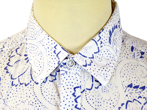 Floral Pindot ORIGINAL PENGUIN Retro 60s S/S Shirt