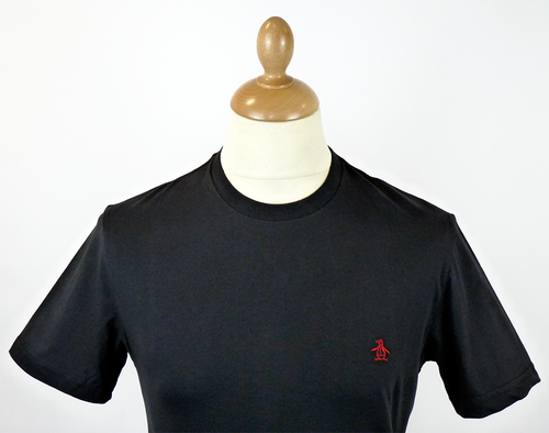 Embroidered Logo ORIGINAL PENGUIN Retro T-Shirt C