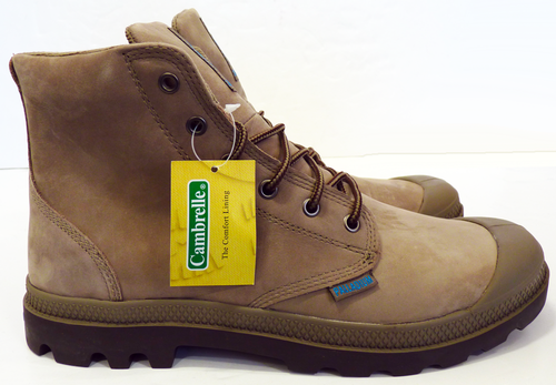 Pampa Hi Leather Gusset PALLADIUM Retro Boots D/C