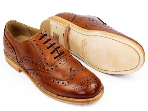 Horatio PAOLO VANDINI 60s Mod Leather Sole Brogues
