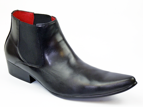 Veer 3 Leather LOW PAOLO VANDINI Mod Chelsea Boots