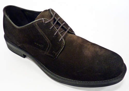 Gordon GEOX RESPIRA Retro Mod Suede Derby Shoes