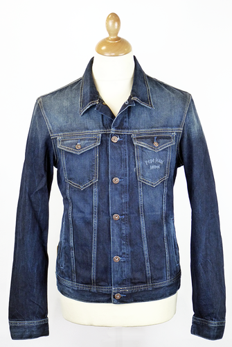 Buy Pepe Jeans Blue Denim Jacket - Jackets for Women 968815 | Myntra
