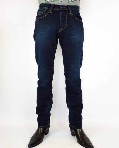 Cash PEPE Retro Mod Slim Leg Indie Jeans (DB)