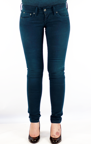 Skittle PEPE JEANS Retro 60s Indie Skinny Jeans E