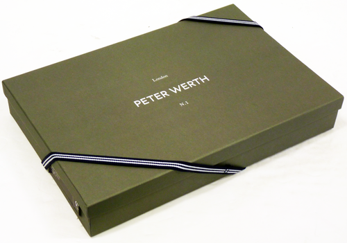 Fenton PETER WERTH Retro Mod Fleur-De-Lis Shirt W