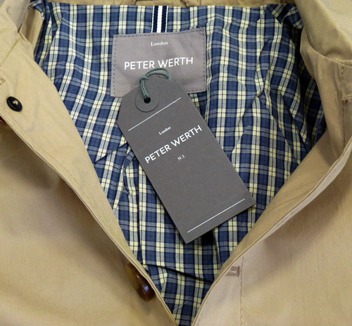 Arden PETER WERTH Retro Mod Men's Mac Jacket (S)