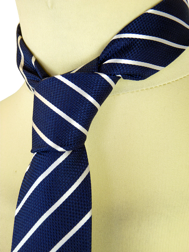 Baron PETER WERTH Retro Mod Stripe Silk Tie (N)