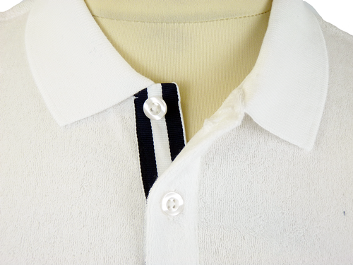 Alameda PETER WERTH Retro Mod Terry Towelling Polo