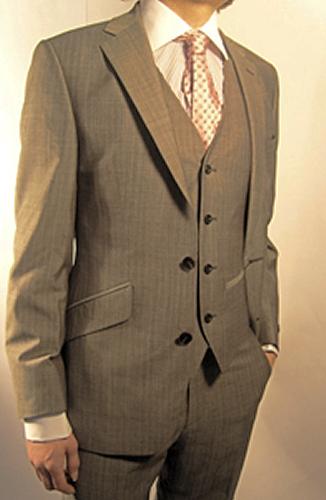 'Vespa Mod Suit' - 3 Piece Suit by GIBSON LONDON