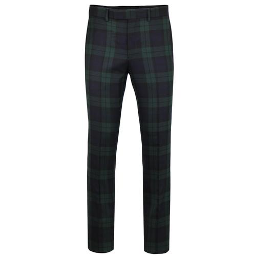 Black Label 1960s Mod Check Suit Trousers