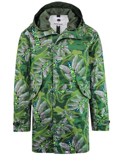 PRETTY GREEN x KATIE EARY Toria Insect Retro 60s Parka