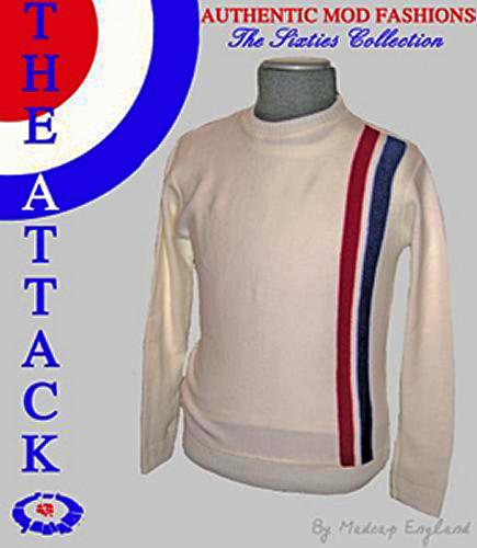 'The Attack' - Sixties Mod Racing Jumper