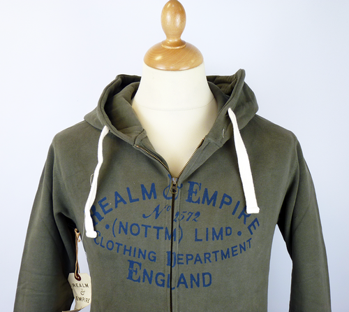 Clothing Dept REALM & EMPIRE Retro Sign Hooded Top