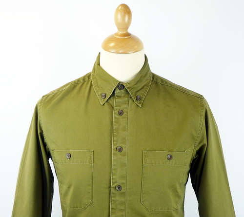 Officers REALM & EMPIRE Retro Military Indie Shirt