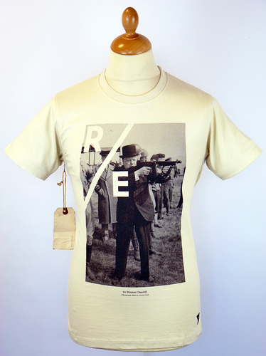 Tommy Gun REALM & EMPIRE Churchill WWII Tee (TD)