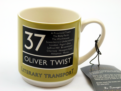 Oliver Twist - Literary Transport Retro Mug