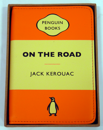 'On the Road' Kerouac Retro Penguin Passport Cover