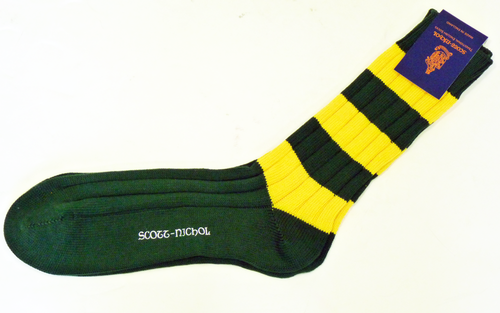 +Scott Nichol Cambridge Retro Mod Rugby Socks (C)