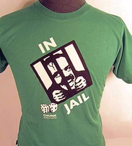 'In Jail' - Chunk Monopoly/Jack Nicholson T-Shirt