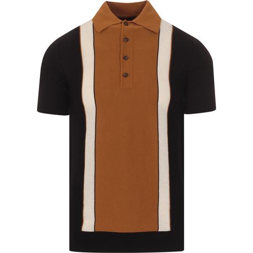 knitted polo shirt men