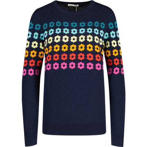 Navy rainbow jumper best sale