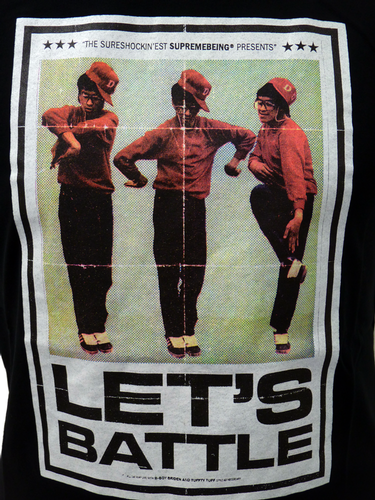 Battle SUPREMEBEING Retro 70s Indie Photo T-Shirt
