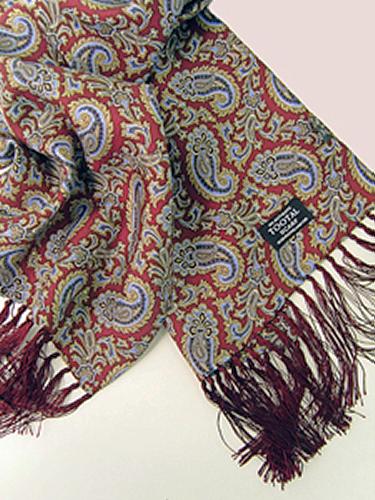 TOOTAL SCARF -  PORT PAISLEY