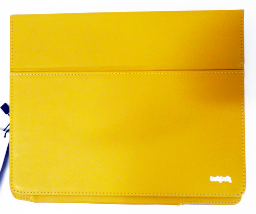 TukTuk Retro Indie iPad 2/3 Yellow Leather Cover