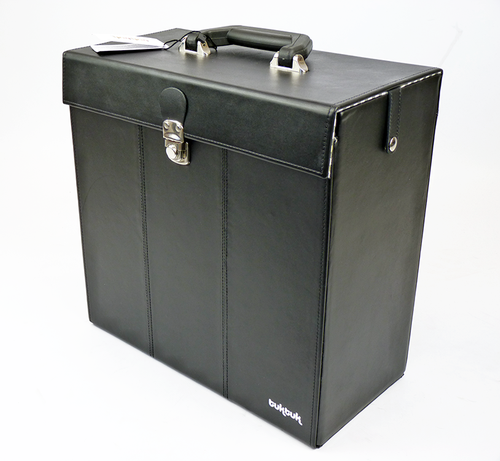 33rpm TukTuk Retro Sixties Mod Record Box (Black)