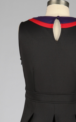 TULLE Stitch Collar Retro Sixties Mod Mini Dress