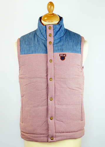 Dodson UCLA Retro Seventies Indie Quilted Gilet