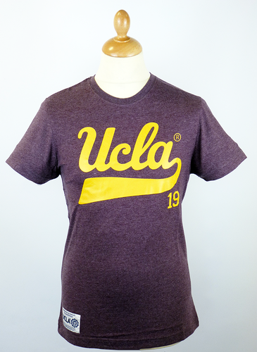 Drake UCLA Retro 70s Indie Signature Print T-shirt