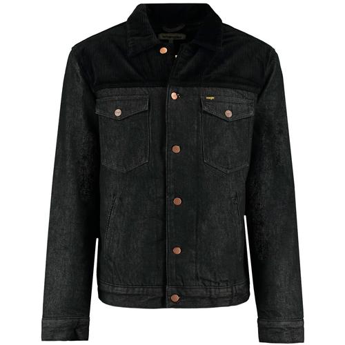 wrangler sherpa jacket black